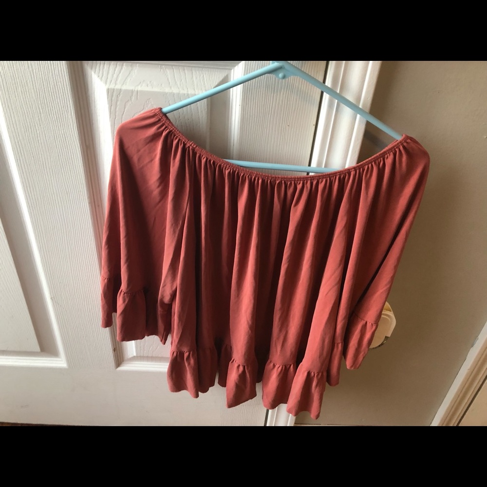 Beautiful warm colored fall shirt